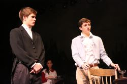 Chris Paul, Madeleine Chalk and Nick Regan