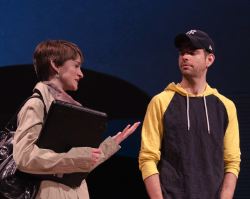Rebecca Phillips (Clara Brandt) and Matt Baughman (Mike Clark)