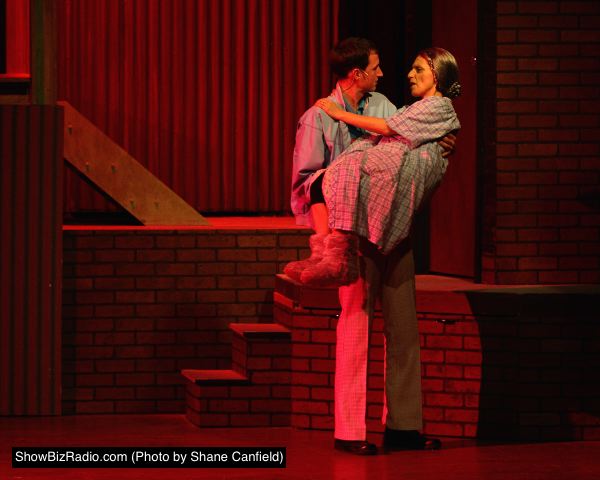 Michael Gale (Malcolm) and Mary Lou Bruno (Molly)