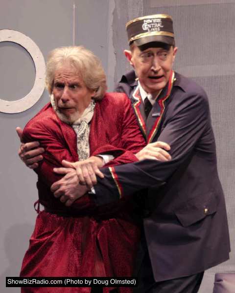 David James (Oscar Jaffe) and Cal Whitehurst (Conductor)