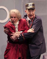 David James (Oscar Jaffe) and Cal Whitehurst (Conductor)