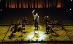 Melchior (Matthew Kacergis) and the cast