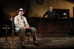 Richard Schiff as Erie Smith and Randall Newsome as Night Clerk