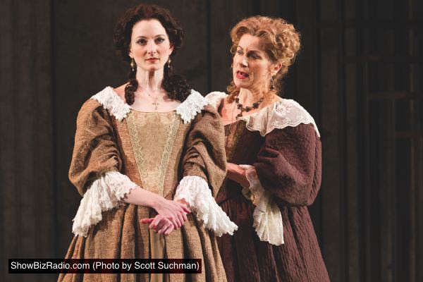 Aaryn Kopp as Thekla and Diane D'Aquila as Countess Czerny