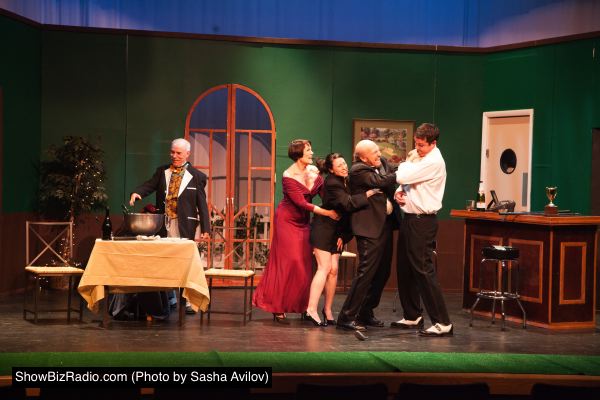 Bob Rosenberg (Dickie Bell), Jessie Roberts (Pamela Peabody), Stephanie Pencek (Louise Heindbedder), Dell Pendergrast (Henry Bingham), and Will Olivier (Justin Hicks)