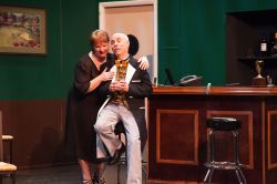 Barbara Carpenter and Bob Rosenberg play Muriel and Dickie