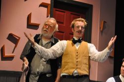 Joseph LeBlanc as Gaston and David Carter as Einstein