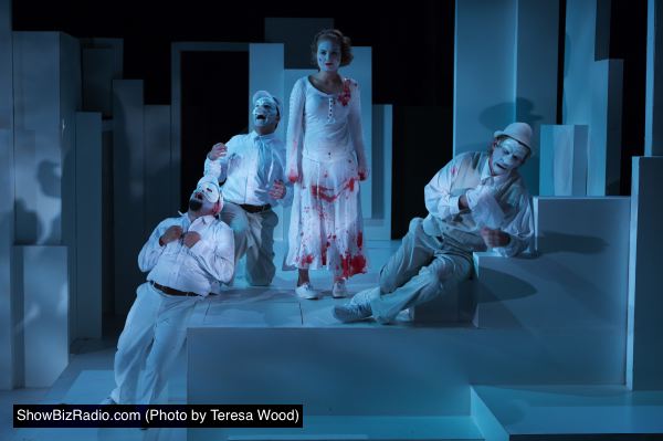 Nello DeBlasio (Titus), Matthew Pauli (Lucius), Miranda Medugno (Lavinia), Toby Mulford (Marcus)
