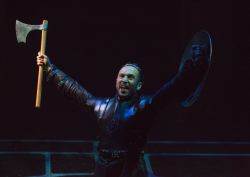 King Richard (Drew Cortese), empowered and armed
