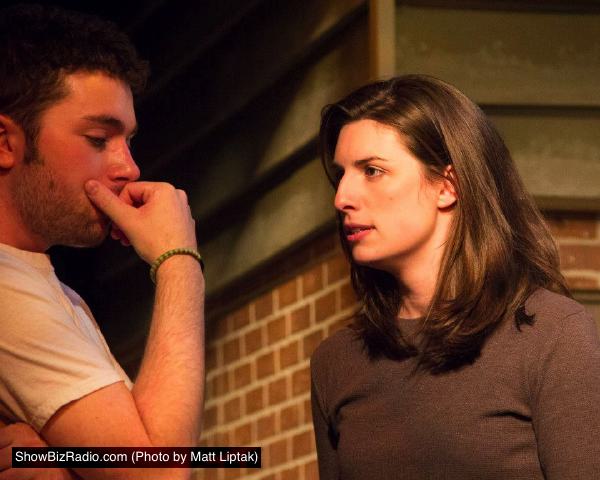 Josh Goldman (Hal) and Anna Fagan (Catherine)