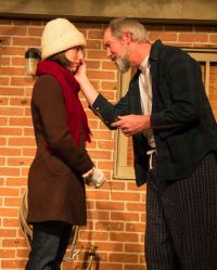 Anna Fagan (Catherine) and Chuck Leonard (Robert)