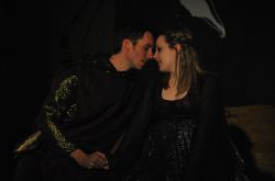 Christopher Herring is Red Knight and Katie Zitz is Fanglett