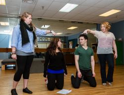 Emily Jonas, Evie Korovesis, Russell Silber, Katie Cheek