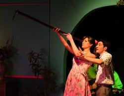 Emery Erin as Rosalie, Tony Strowd as Jonathan