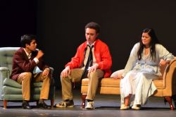 Leonard Claure, Will Westray IV, and Sofia Navas Sharry